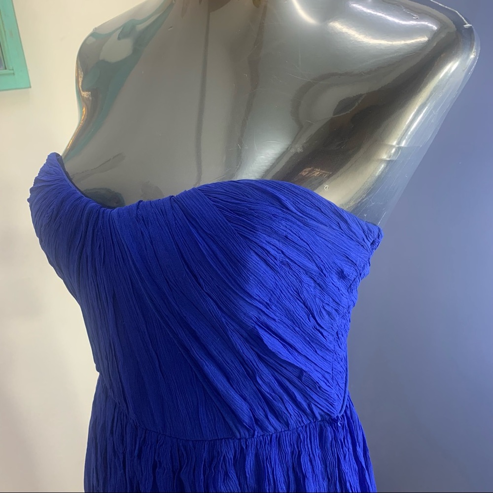 🌟 “MANGO” Party, Red Carpet, Cocktail Dress in Rich Blue Colour - Picture 5 of 12